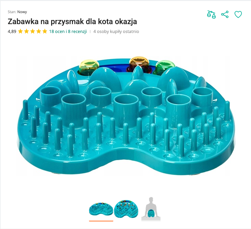 Miauslow - Mata Spowalniająca na Przysmaki | Nekoro™