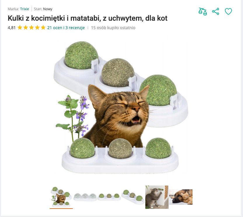 Miaulick - Potrójne Kulki Kocimiętki i Matatabi do Lizania | Nekoro™